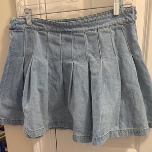 Forever 21 Sky Blue Denim skirt